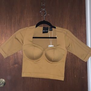NWT adidas Ivy Park Circular Knit Crop Top